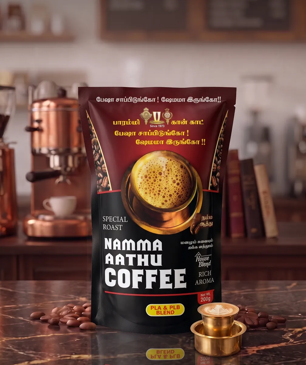Namma Athu Coffee - Dark Roast - Authentic South Indian Filter Coffee